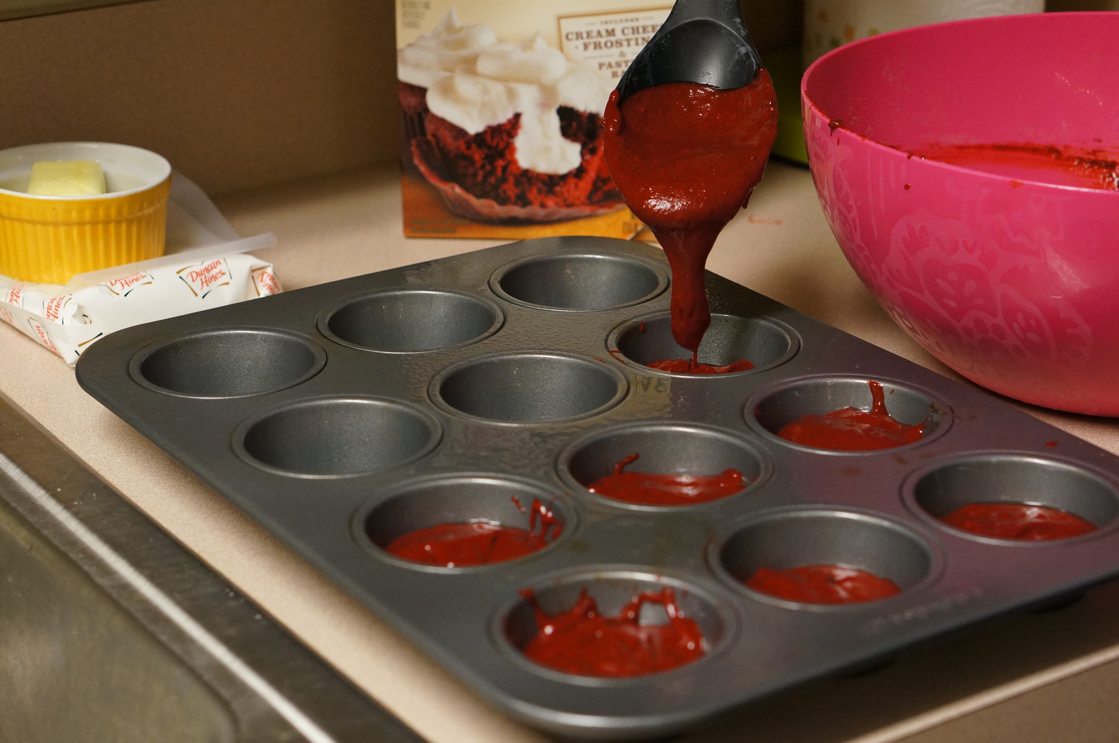 Red-velvet-valentines-day-cupcake