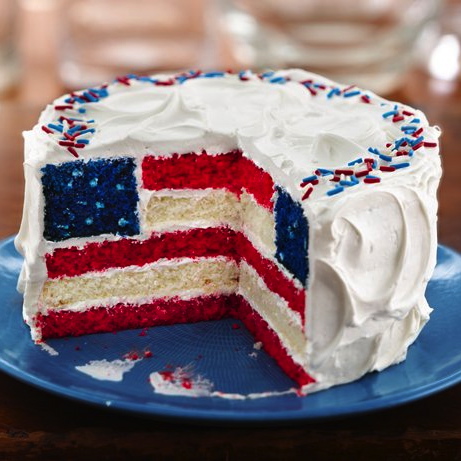 American Flag Cake Betty Crocker