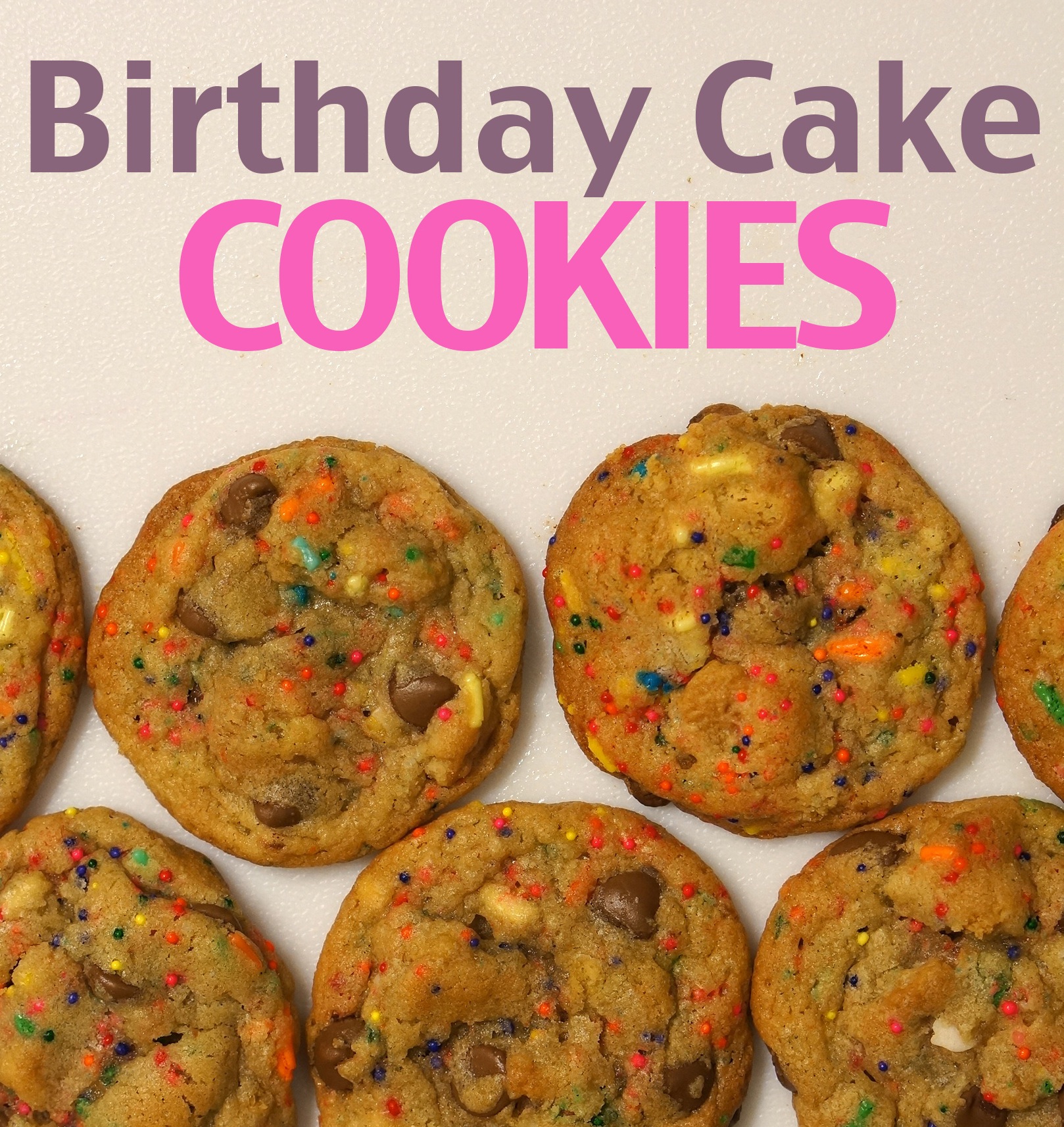how to make birthday cake cookies