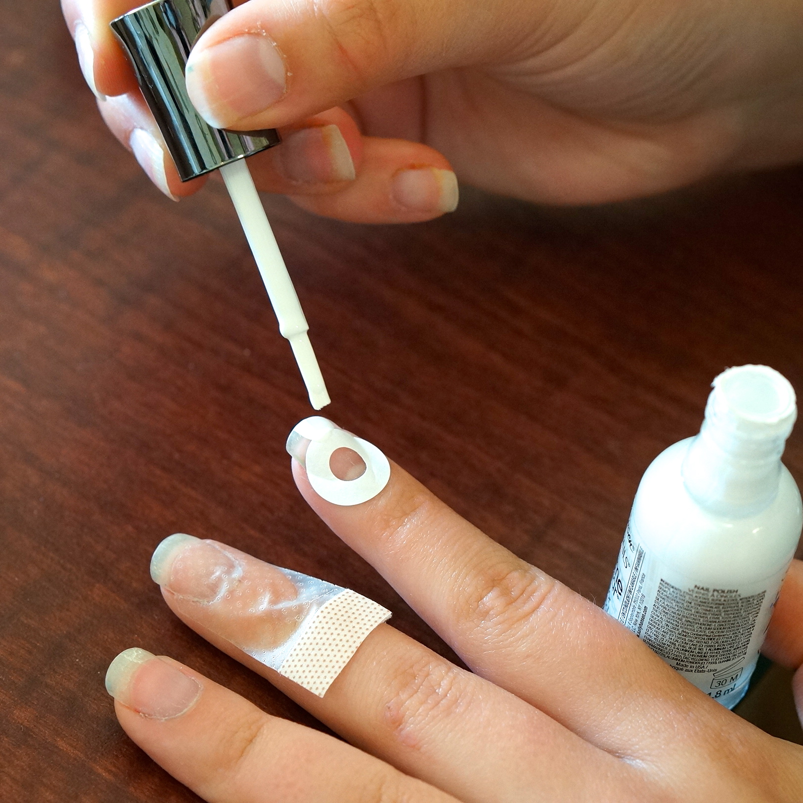 how to your own french manicure